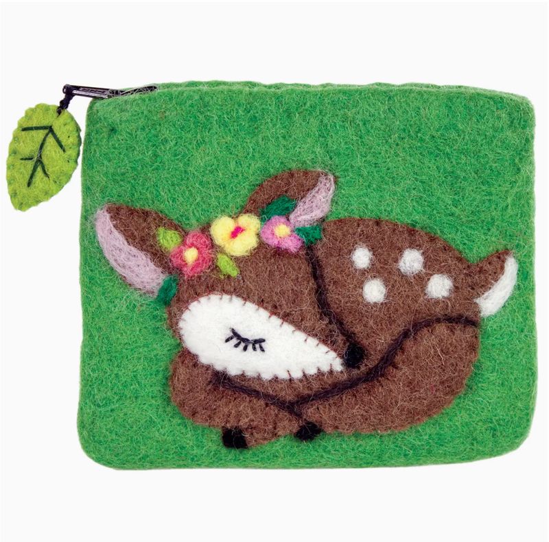 COIN PURSE SLEEPING FAWN