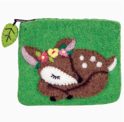 COIN PURSE SLEEPING FAWN