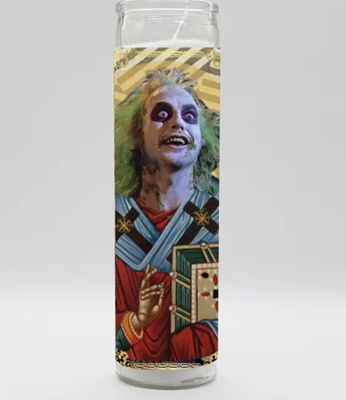 BEETLEJUICE PRAYER CANDLE