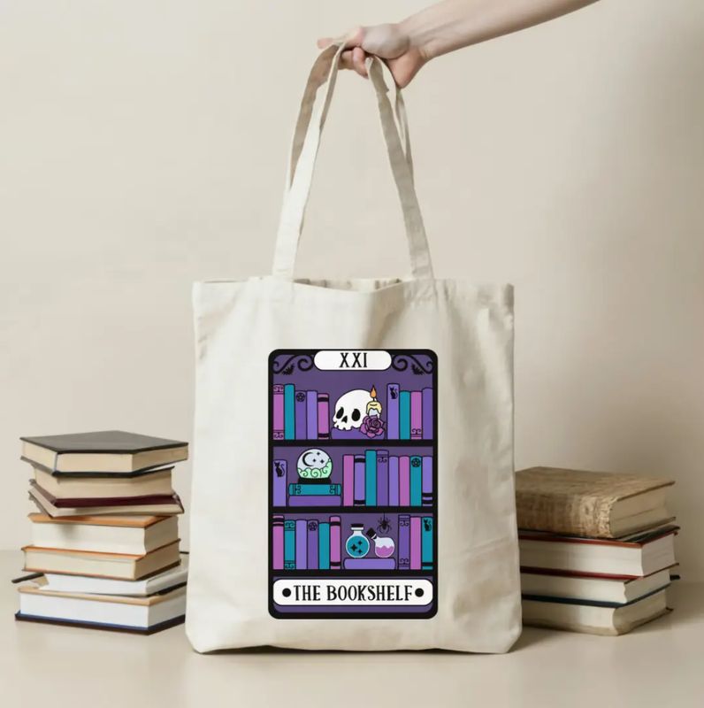 BOOKSHELF TAROT TOTE