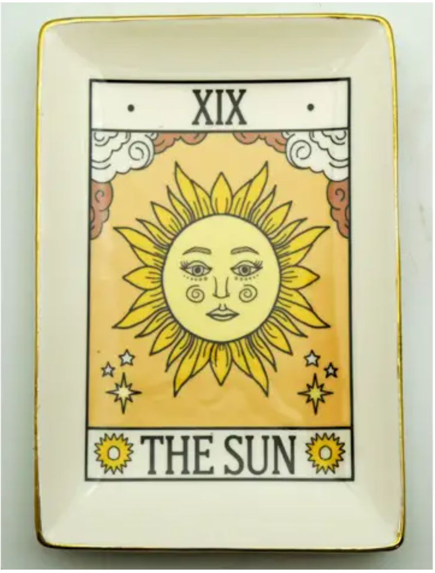 SUN TAROT CERAMIC TRAY