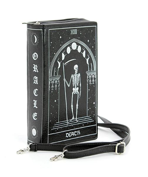 VINYL WALLET-MOON/DEATH TAROT