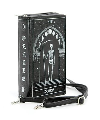 VINYL WALLET-MOON/DEATH TAROT