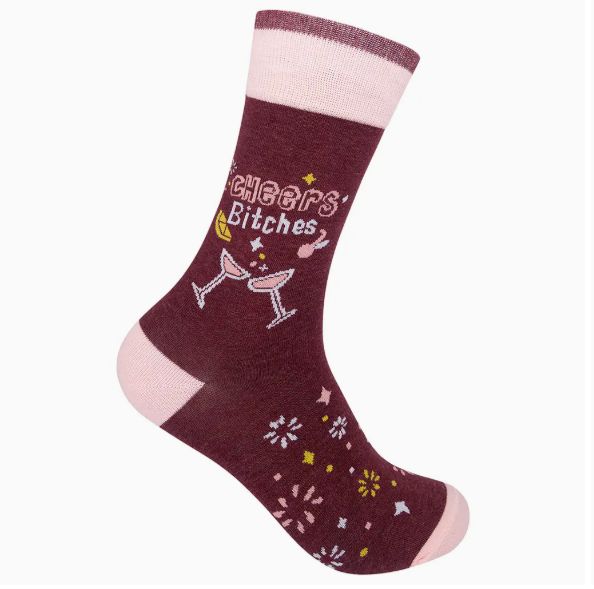 CHEERS BITCHES SOCK
