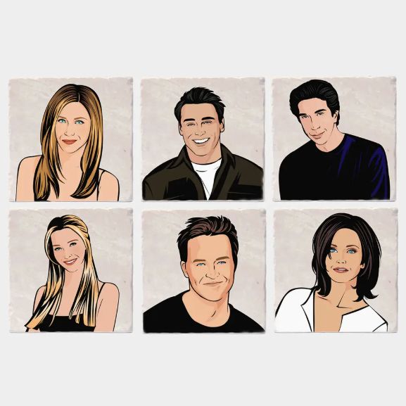 FRIENDS COASTER TILES