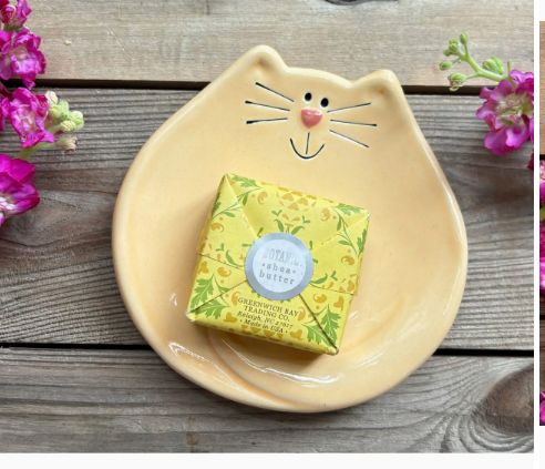 5" CAT DISH YELLOW 