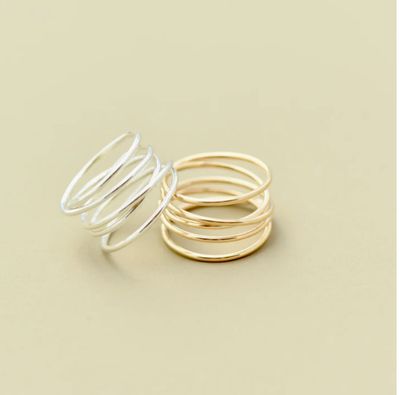 WRAP RING- 14K GOLD FILL
