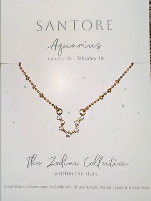 ZODIAC NECKLACE AQUARIUS