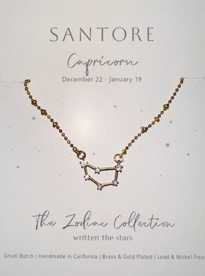 ZODIAC NECKLACE CAPRICORN