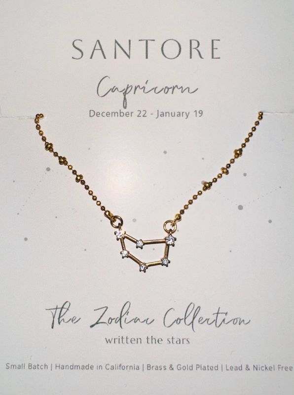 ZODIAC NECKLACE CAPRICORN