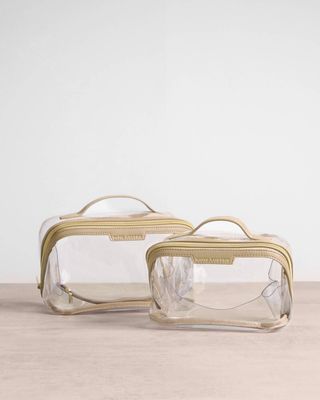 MEDIUM CLEAR FOLD OUT-LIGHT TAUPE