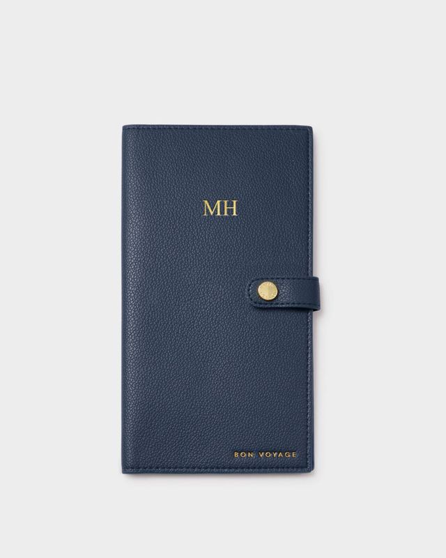 TRAVEL WALLET LIGHT NAVY