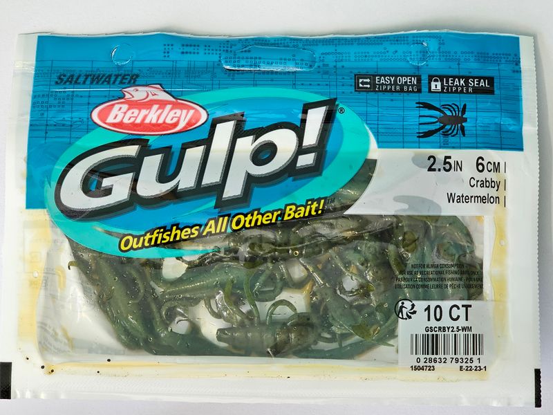 Berkley Gulp Crabby Watermelon 6cm  10 ST