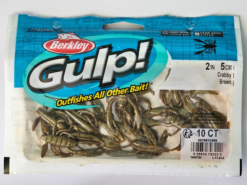 Berkley Gulp Crabby Breen 5cm  10 ST