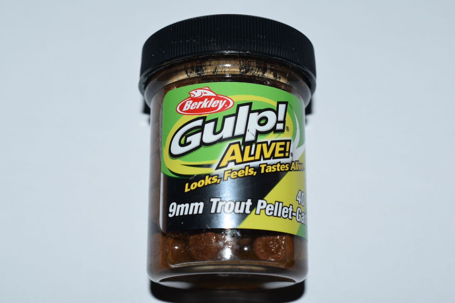 Berkley Gulp Alive Trout Pellet Garlic Natural 9MM