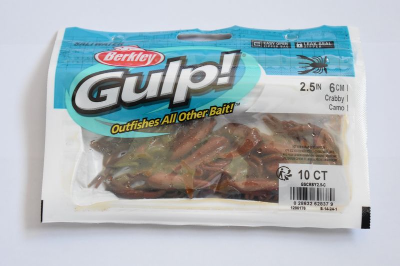 berkley gulp Crabby Camo 6cm 10 ST
