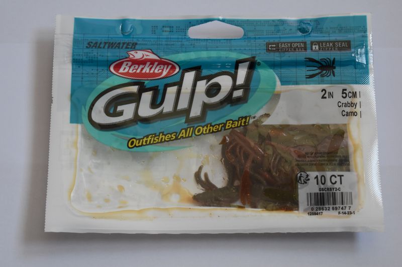Berkley Gulp Crabby Camo 5cm 10 st