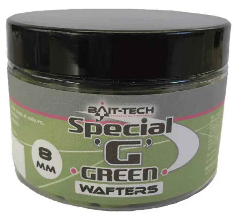 bait-tech special g green wafters dumbells 8 mm - 100ML