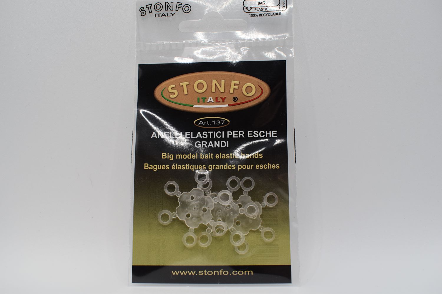 Stonfo – Bait Elastic Rings Mis Sizes 0/6  - 10 mm