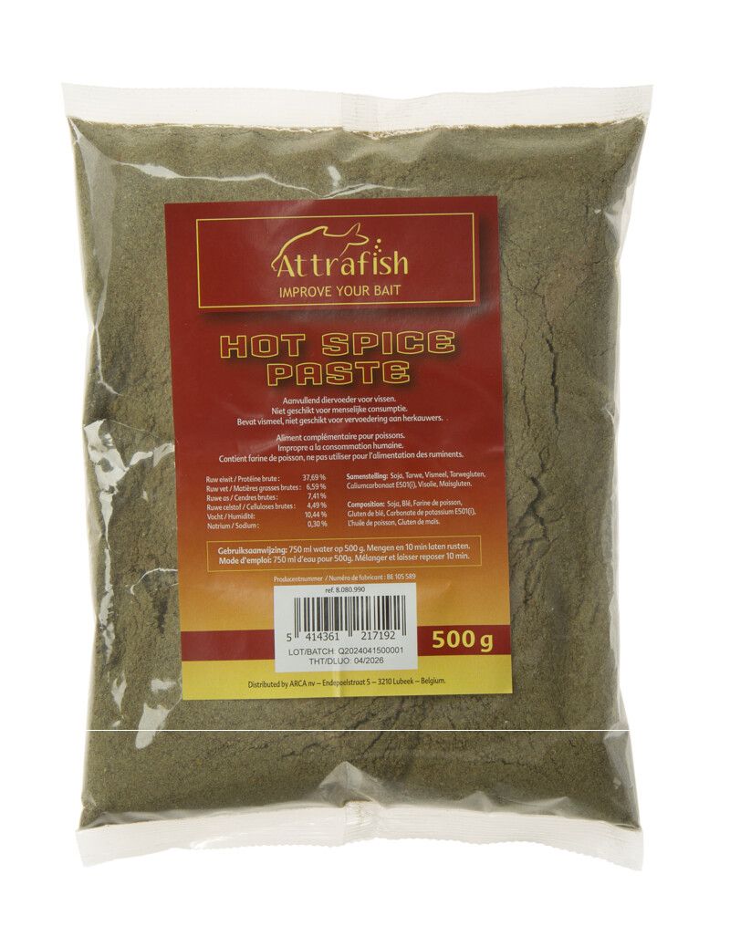 Attrafish - Paste 500gr - hot spice