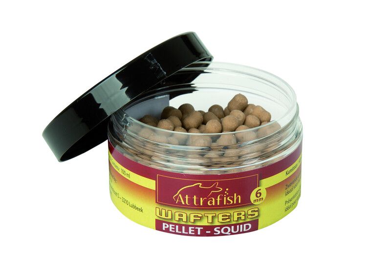 Attrafish  Pellet - Squid 100 ml wafter 6mm