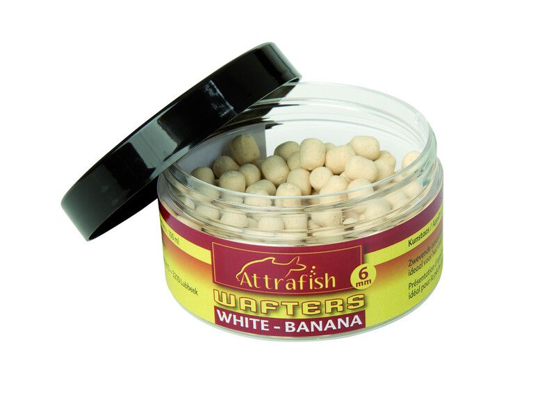 Attrafish White - Banana Pellet 6mm -100 gram