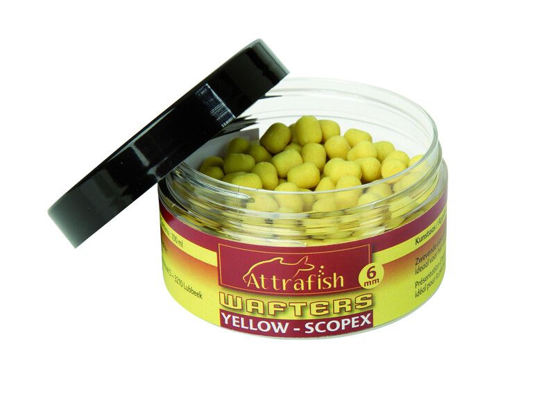 Attrafish Yellow - scopex - Pellet 6mm - 100 gram