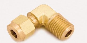 Compression Fittings For Metal Tubing - Male Elbow