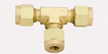 Compression Fittings For Metal Tubing - Union Tee