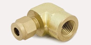 Compression Fittings For Metal Tubing - Female Elbow