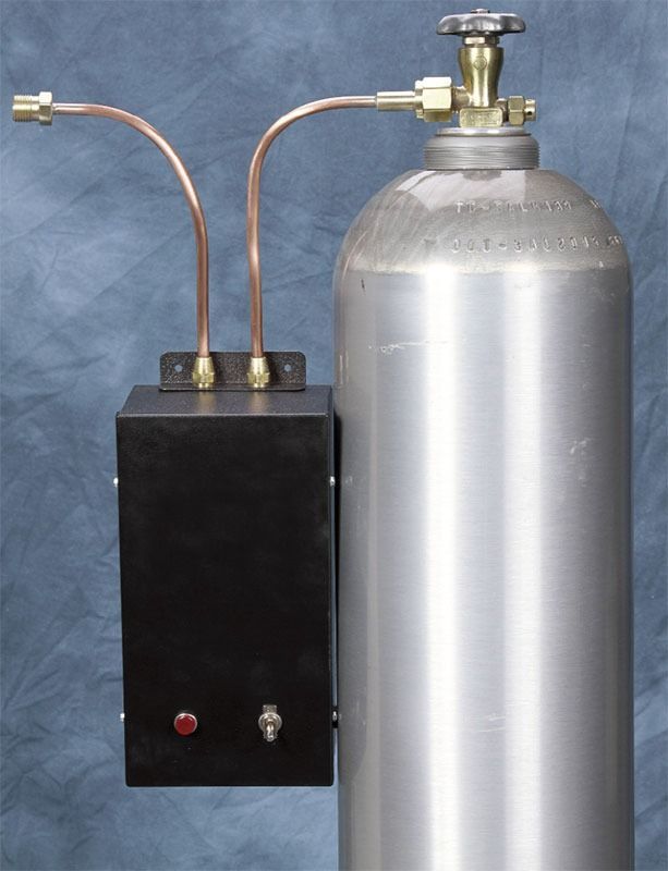 Automatic Electric Gas Heaters For Compressed Gases Series 1000