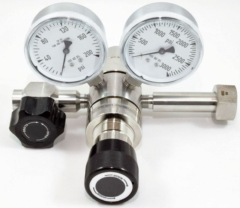 Stainless Steel High Purity 2-Stage Regulator Series 3550