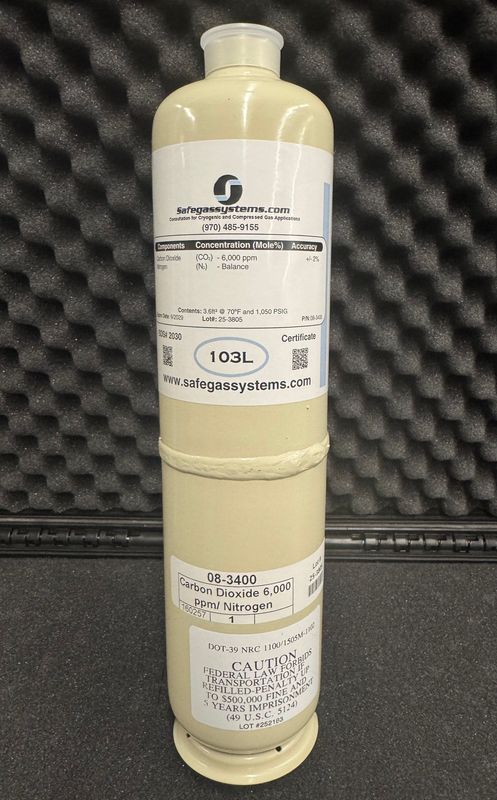 Carbon Dioxide (CO2) 5,000 ppm