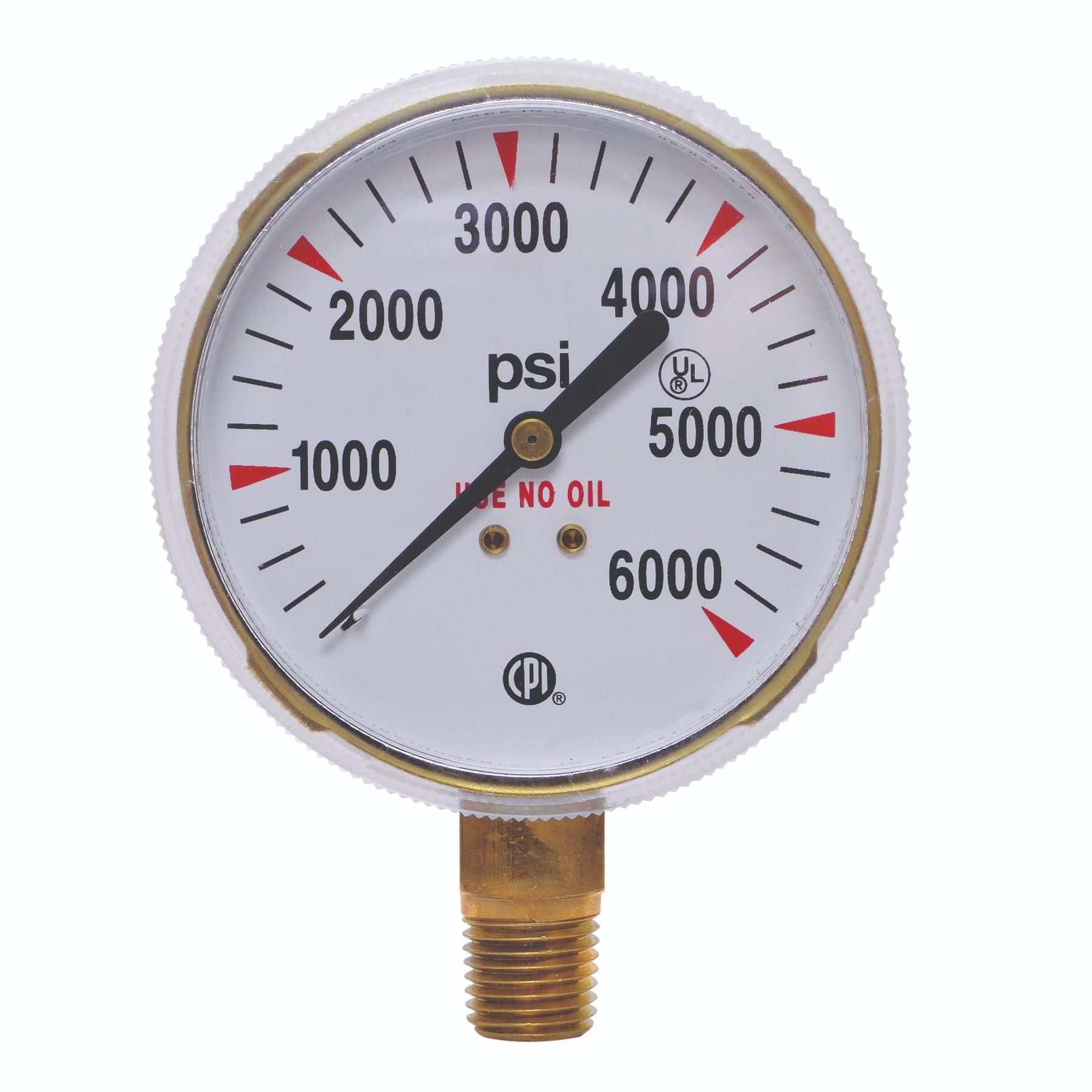 Pressure Gauge, 2.5