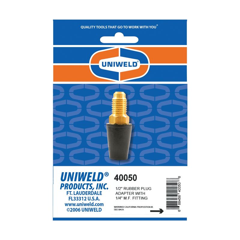 Rubber Plug Adapter – 1/2"