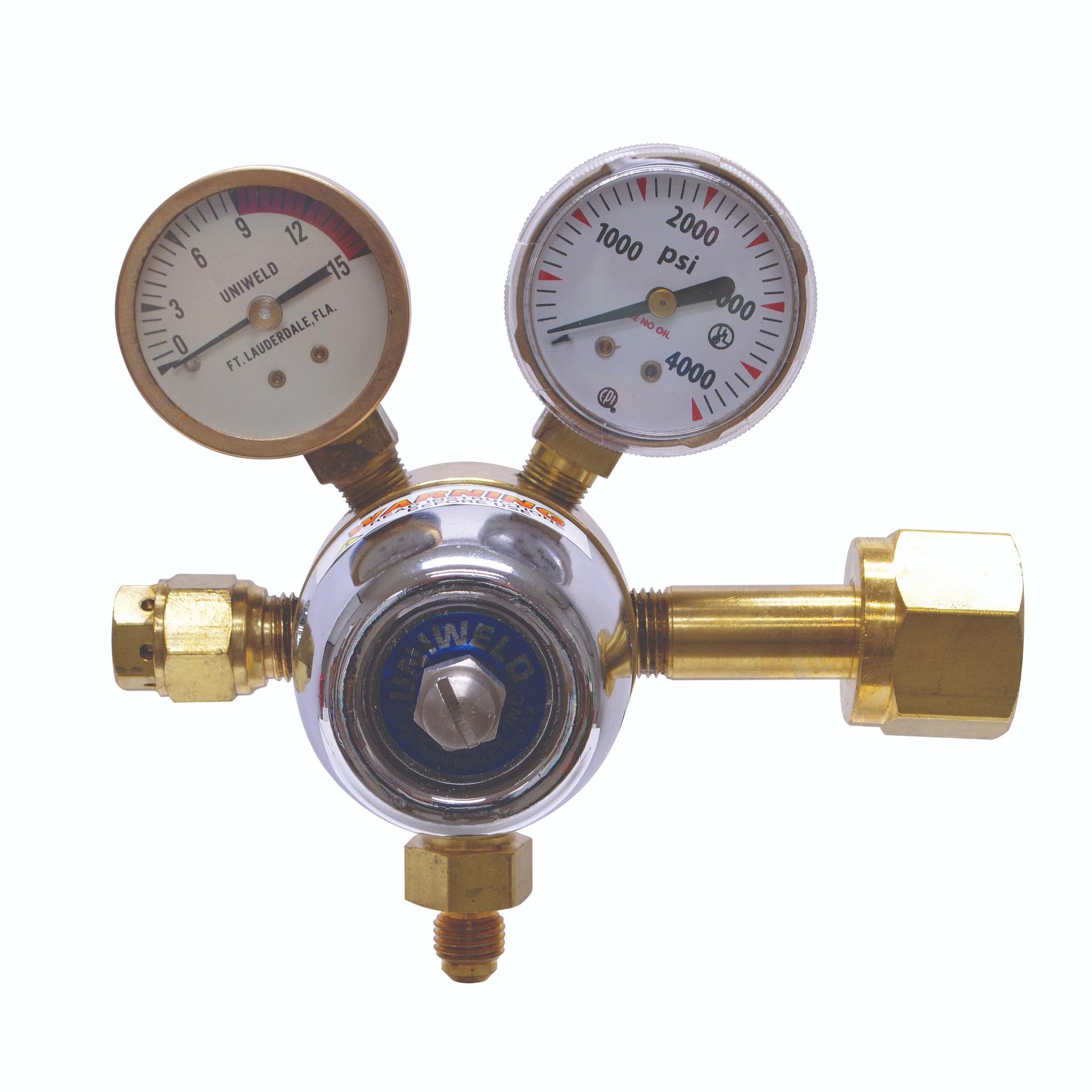Specialty CO₂ Regulator w/ Gauge Boots (2–12 PSIG) R1358