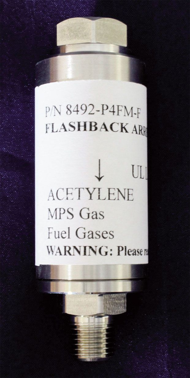 Stainless Steel Flash Arrestor Series 8492-P4FM