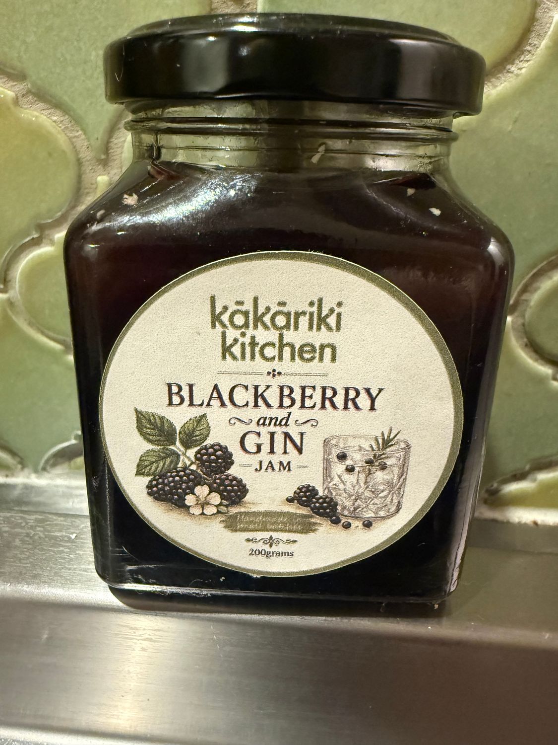 Blackberry &amp; Gin Jam