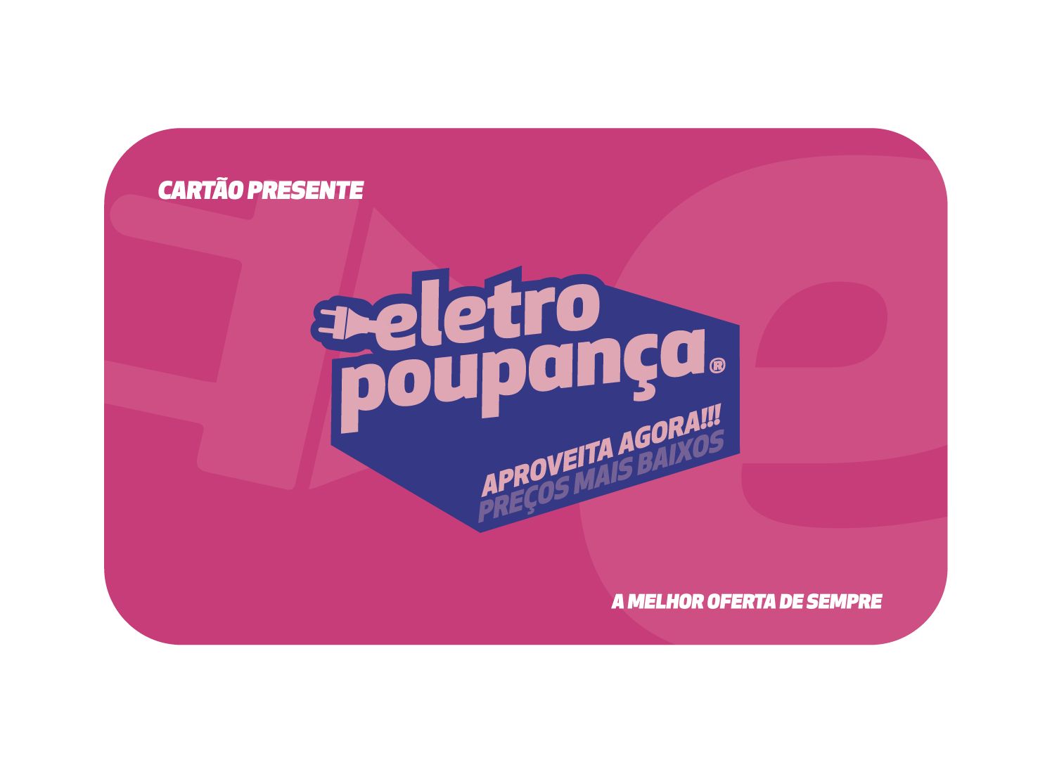 Cartão-presente-eletropoupança