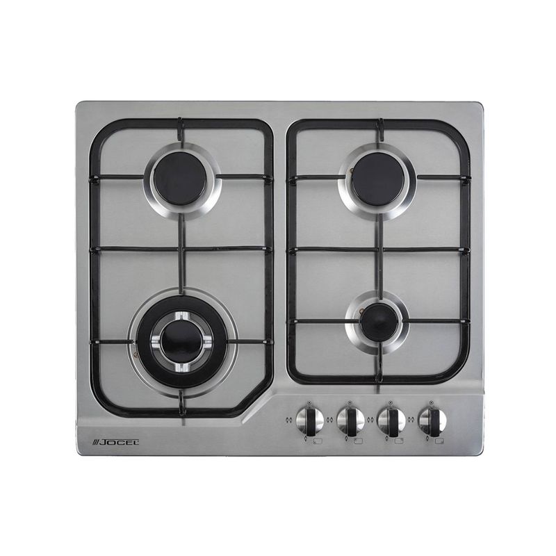Placa Encastrar 4 Gás Inox Jocel