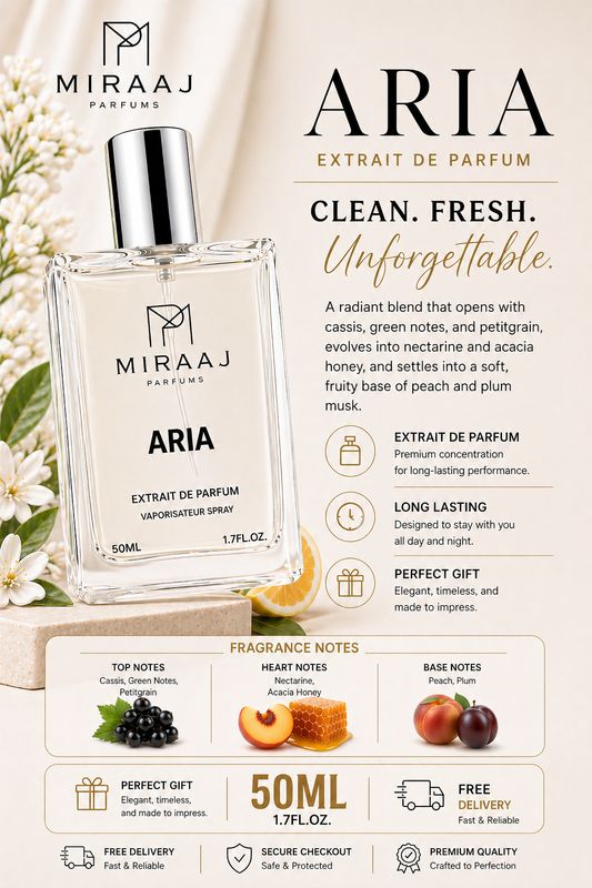 Aria inspired by JML Necteriane Bloom 50ml - Extrait De Parfum (Long Lasting)