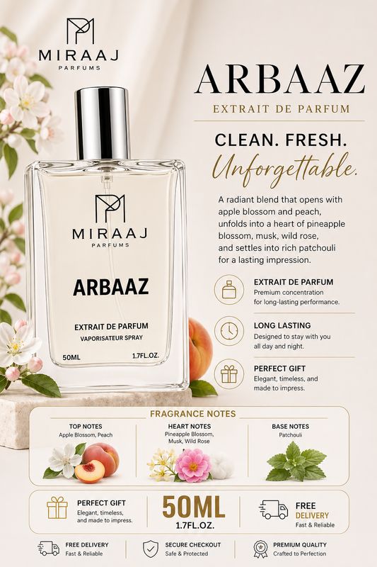 Arbaaz inspired by Madawi 50ml - Extrait De Parfum (Long Lasting)