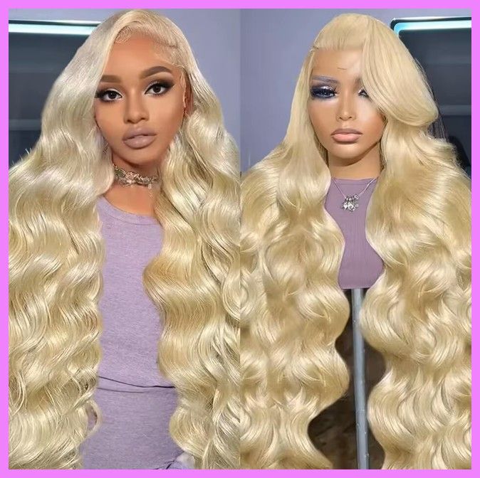 12A Quality, Loose Wave Long lace front wig