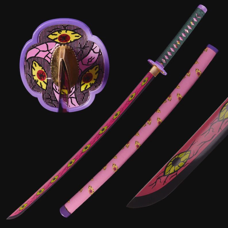 Anime Comic Movie Inspired Replica handmade full tang  Kokoshibo