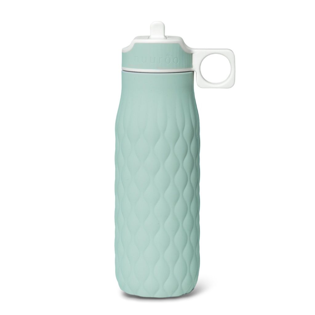 Nima Silikon Trinkflasche - 400 ml, Color: Desert sage, Size: 400 ml