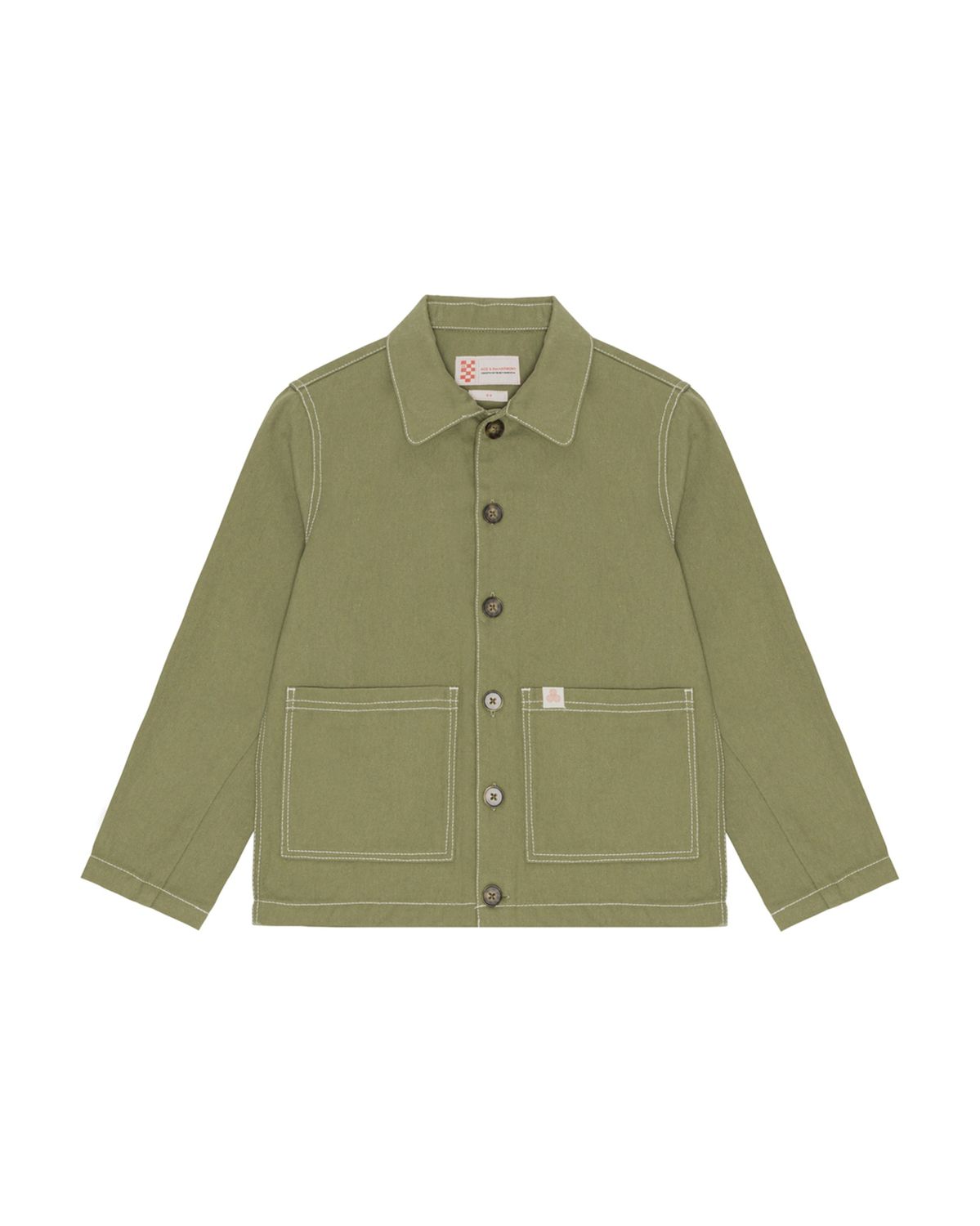 Utility Jacket, Color: Army green, Size: 4-6