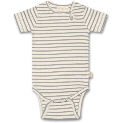Body S/S Modal Striped, Color: Blue mist, Size: 56