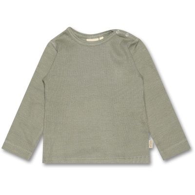 T-shirt L/S Modal, Color: Green shadow, Size: 68