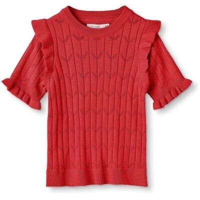 Sunny SS Blouse, Color: HIGH RISK RED, Size: 18M/86