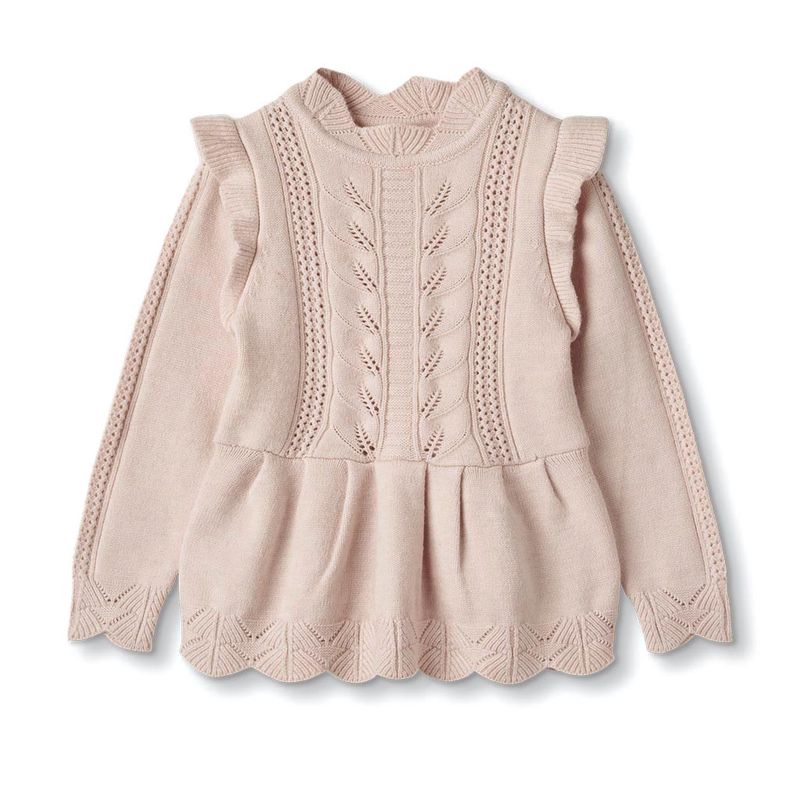 Alilly Peplum Pullover